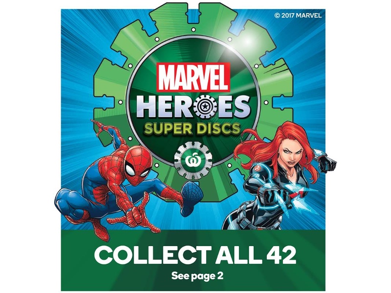 Woolworths Marvel Super Discs provide a loyalty lesson to Woolworths Rewards